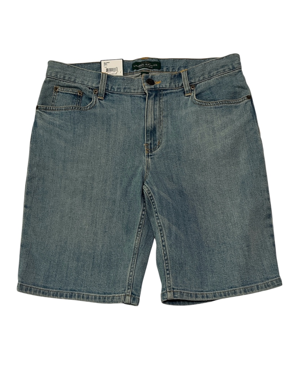 Nwt Lauren Ralph Lauren Classic Bermuda Denim Shorts/ Jorts Women's Size 8